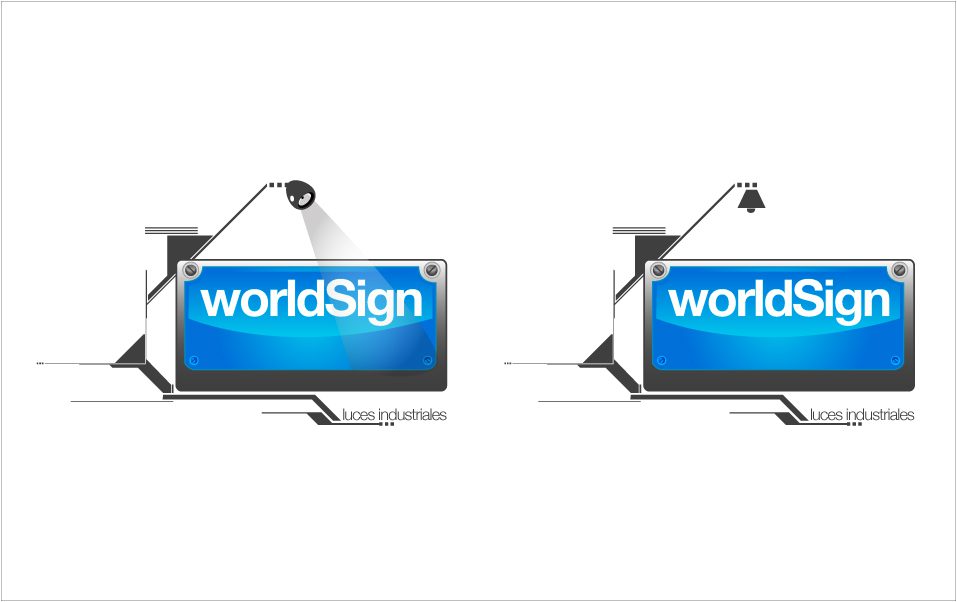 Logo WorldSign - Luces Industriales